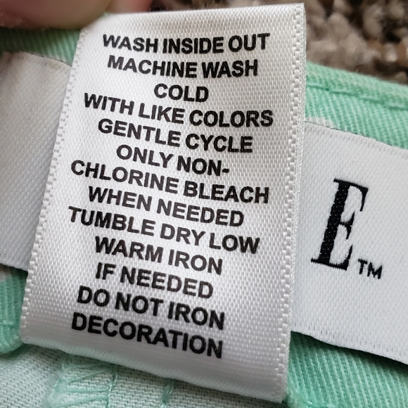 Mint Green Polka Dot Shorts - Picture 5 of 9